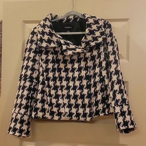 Lane Bryant Hounds Tooth Jacket
